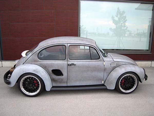 VW Beetle / Porsche Boxster.